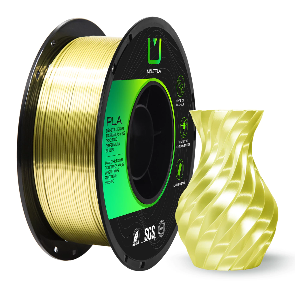 FILAMENTO PLA SILK BRONZE