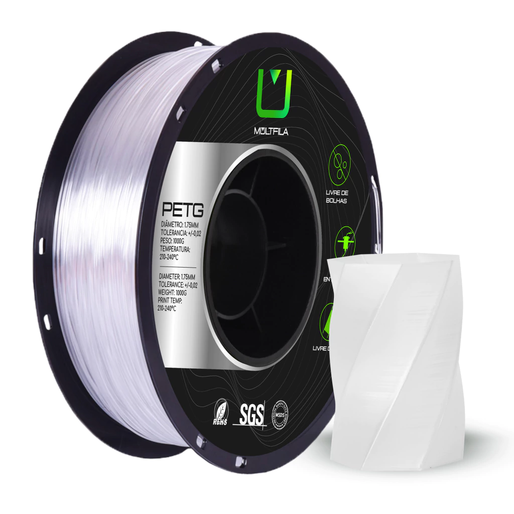FILAMENTO PETG TRANSPARENTE