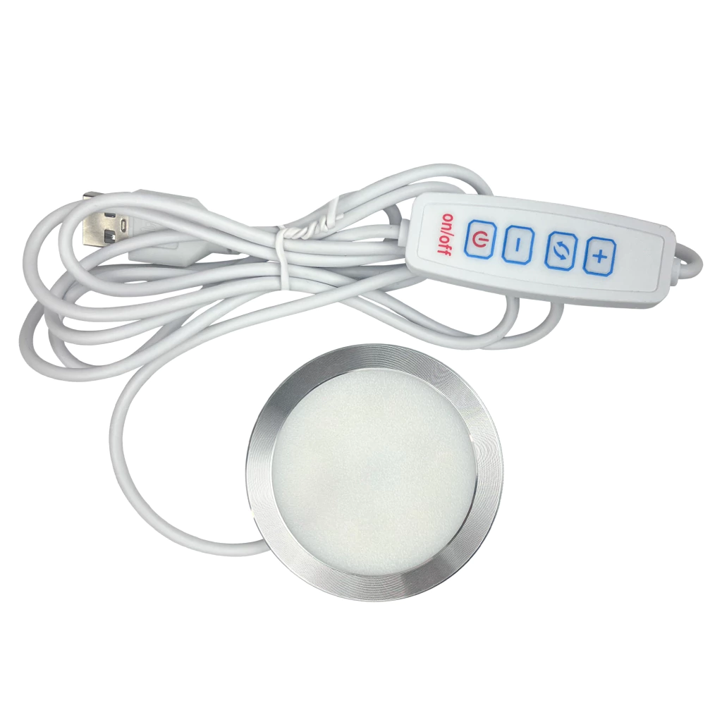LUMINARIA BRANCA 6W FRIA QUENTE NEUTRO