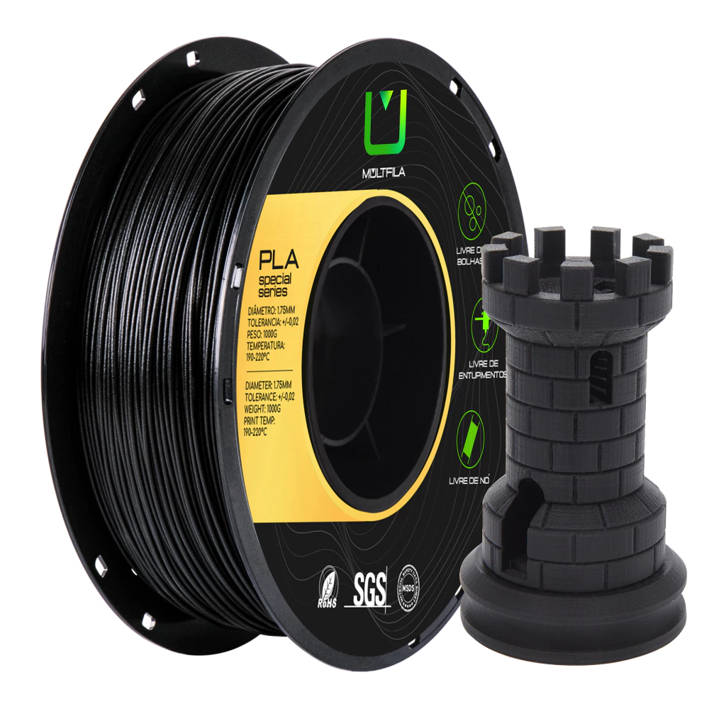 FILAMENTO PLA FIBRA DE CARBONO