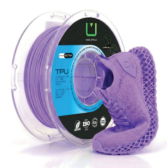 FILAMENTO TPU 9075 LAVANDA