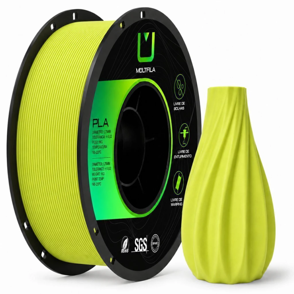 FILAMENTO PLA MATTE VERDE CITRUS