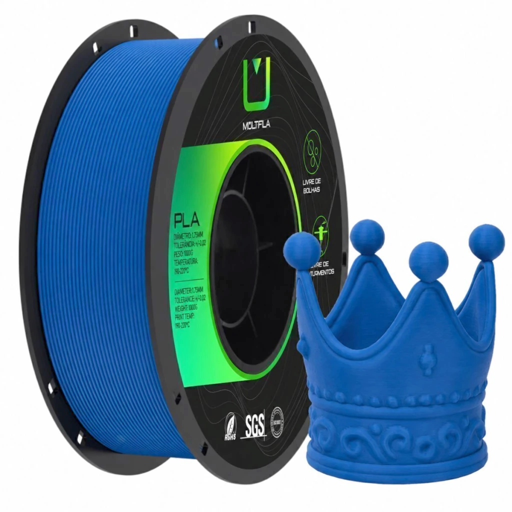 FILAMENTO PLA MATTE AZUL OCEAN