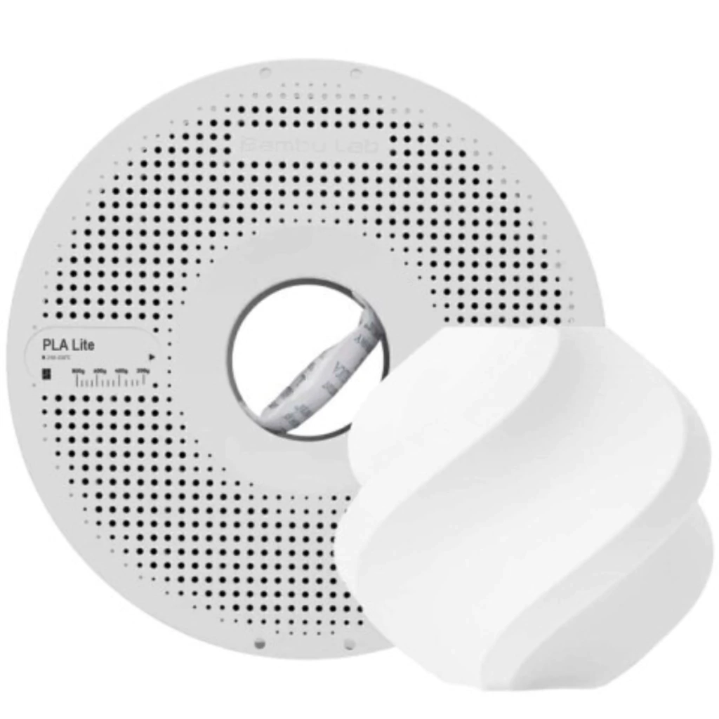 FILAMENTO PLA LITE BRANCO BAMBU LAB