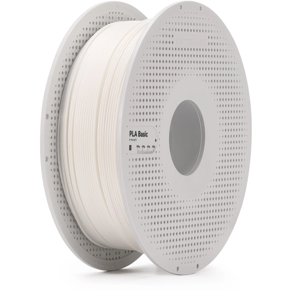 FILAMENTO PLA BASIC BRANCO JADE BAMBU LAB
