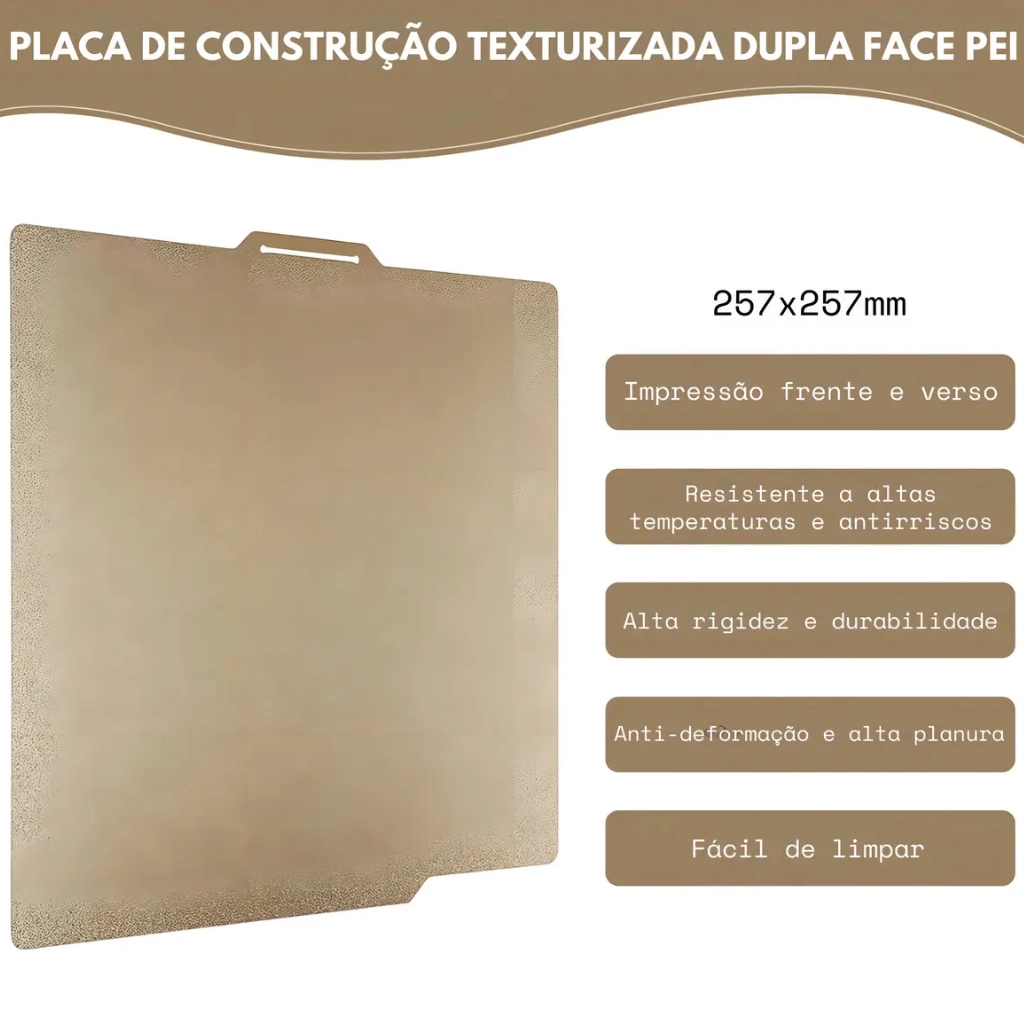 MESA PEI TEXT MTF A1/P1/X1 DOURADO DUPLA