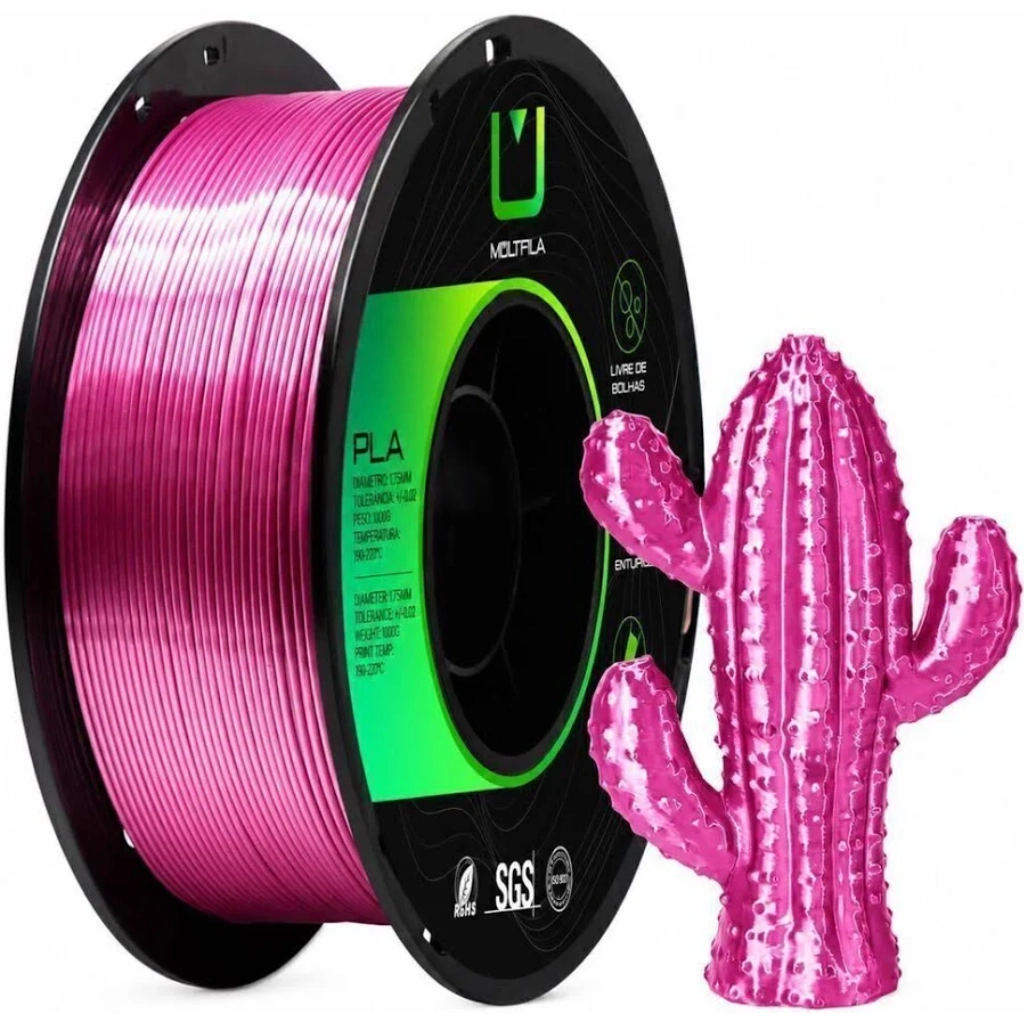 FILAMENTO PLA SILK MAGENTA